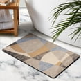 thumbnail image 4 of Soft, Ultra-Thin Boho Small Rug - Non-Slip & Washable Kitchen Mat - Modern Geometric Bohemia Entryway Indoor Door Mat, Perfect for Bathroom, Bedroom, Office, 20x32 inch, 4 of 5