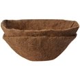 thumbnail image 6 of Limei 2PCS Half Round Replacement Coco Liner for Hanging Basket Wall Flower Basket, 12 inch , Half Circle Wall Planter Coconut Fiber Plant Basket Liner for Garden Planter Flower Pot (16 inch), 6 of 7