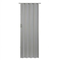 36 x 80 in. Oakmont Folding Doors, Dove Grey