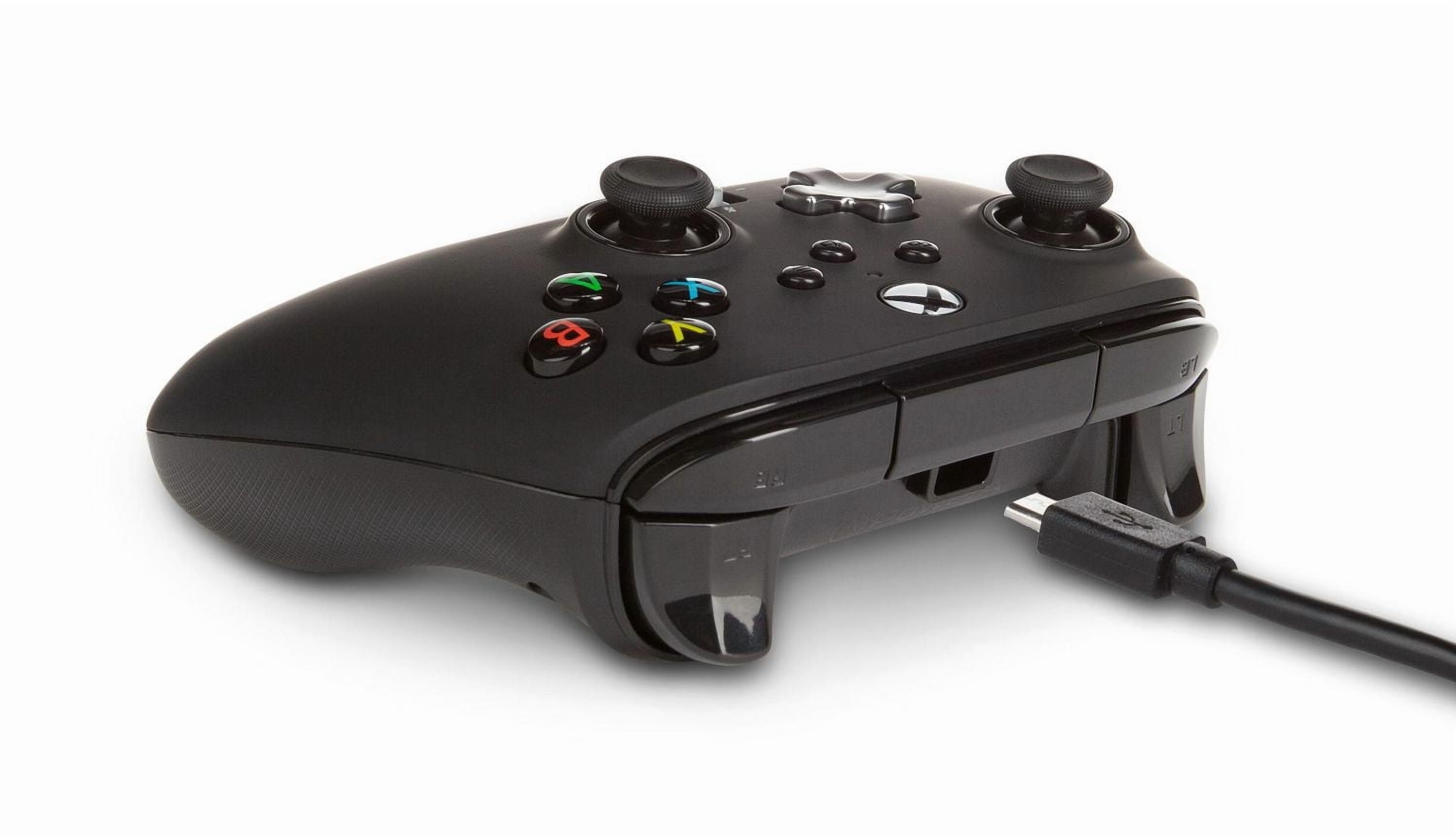 Manette câblée PowerA améliorée pour Xbox – Noire Xbox Série X|S