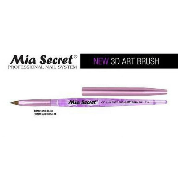 Kolinsky Nail Brushes 04-3D