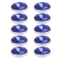 thumbnail image 2 of QIILU Rhinestones Rhinestones For Nails Claw Rhinestone 10x14mm Oval Clawless Edging Unhooked Bags Shoes Hats, 2 of 8