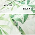 thumbnail image 5 of VOGOL Green Leaf Print Valance, Linen Textured Rod Pocket Curtain 52x18 Inches for Farmhouse, 5 of 7