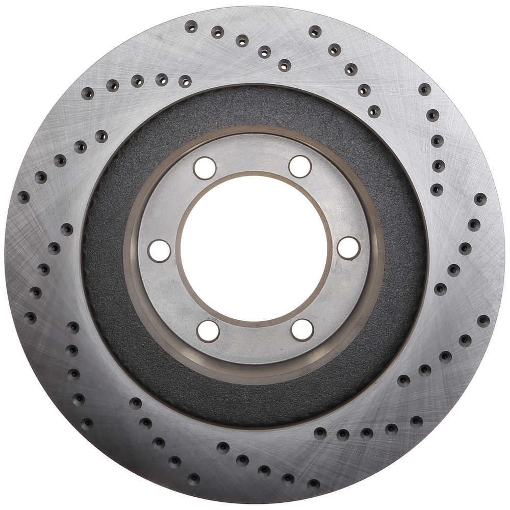 StopTech Drilled Sport Brake Rotor - 128.44127R Fits select: 2003-2009 TOYOTA 4RUNNER, 2003-2009 LEXUS GX