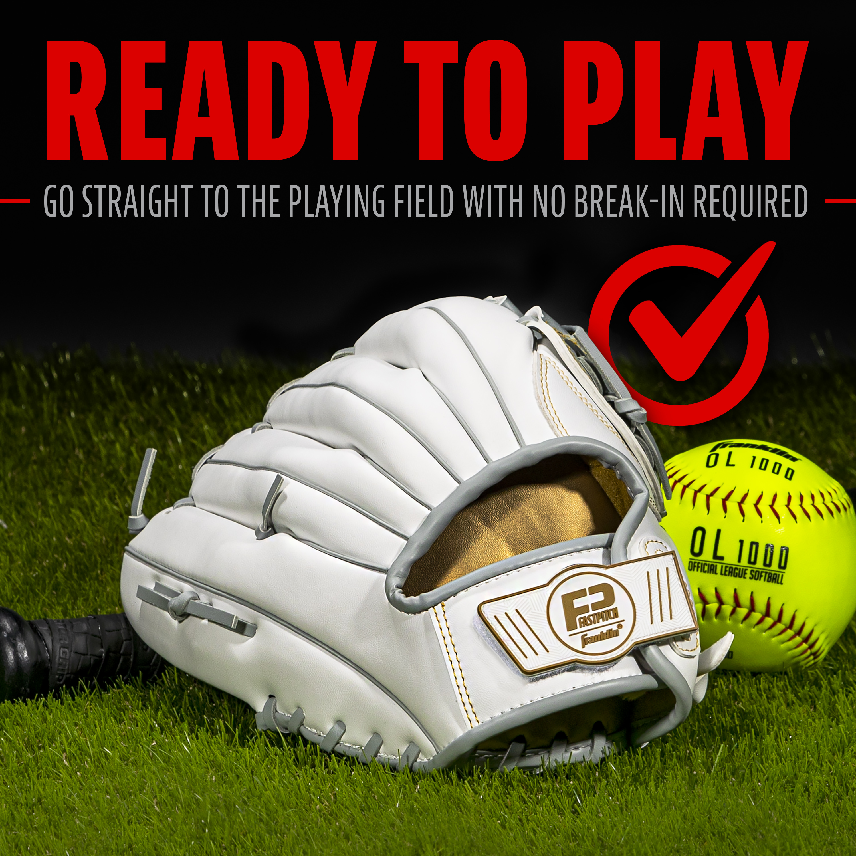 Franklin Sports Field Master Fastpitch Softball Glove 12 In photo 7