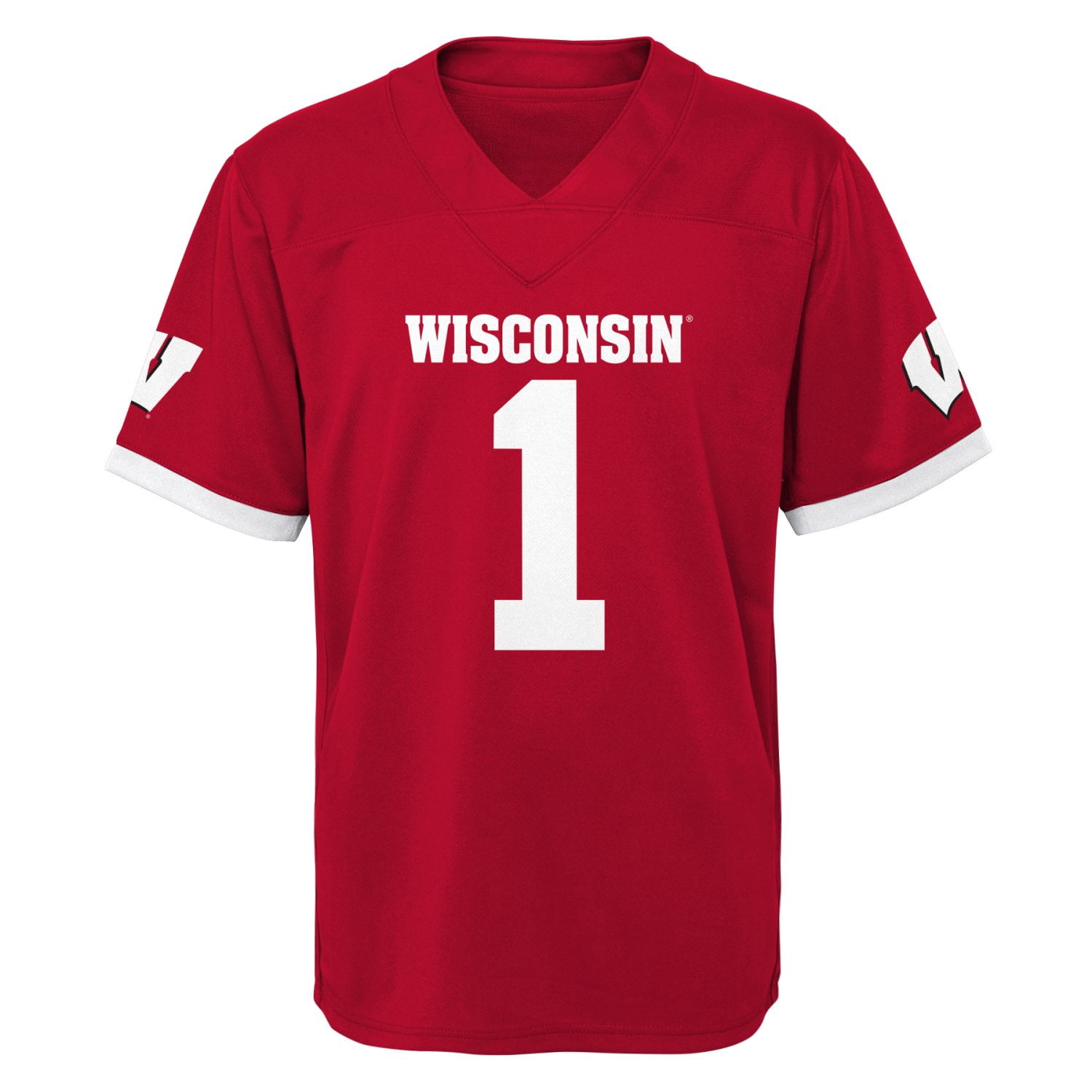 WISCONSIN BADGERS NCAA Boys Jersey Game Day Fan Apparel