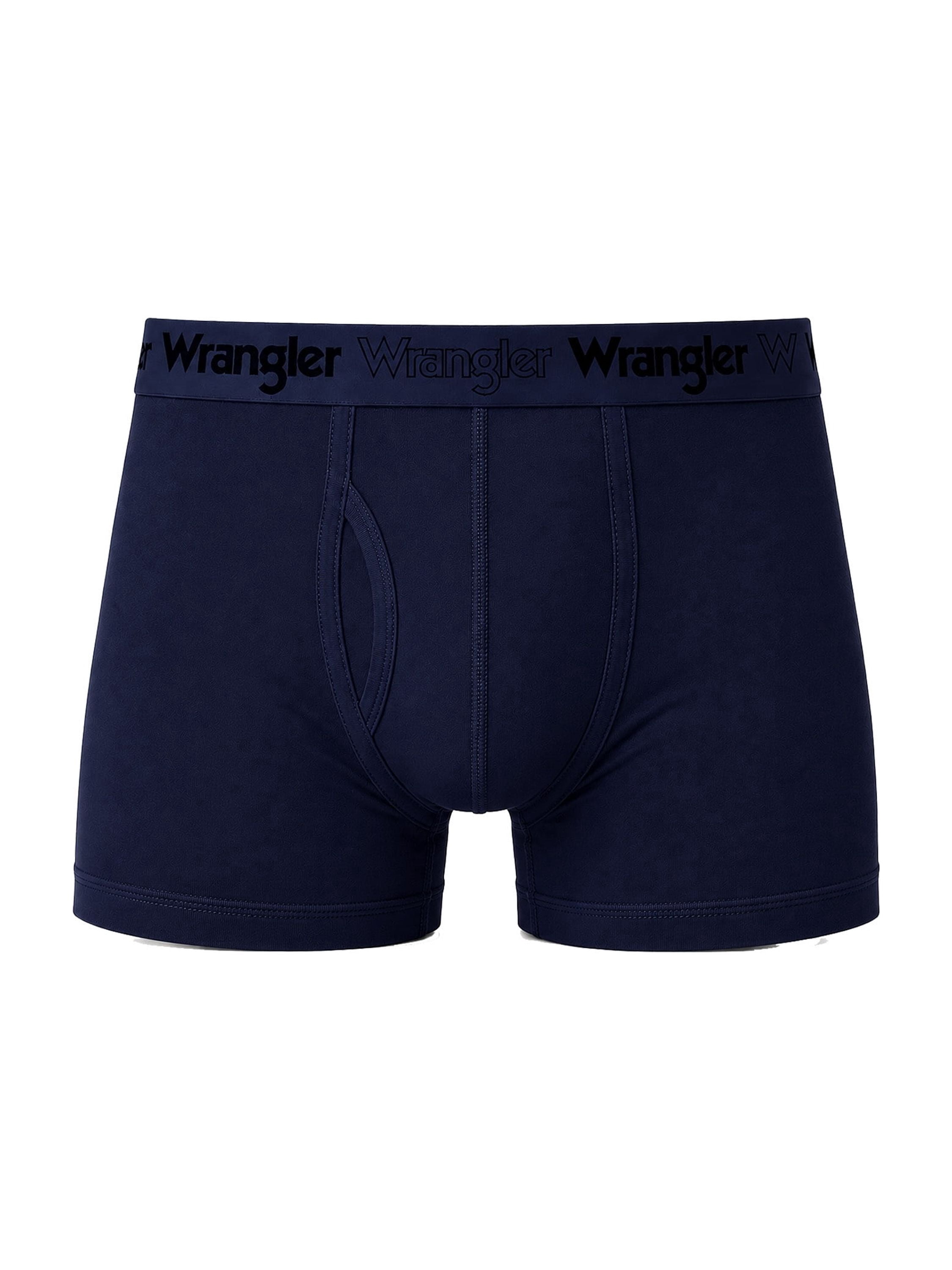 Wrangler Men's Flex Microfiber 6" Boxer Brief, 6 Pack