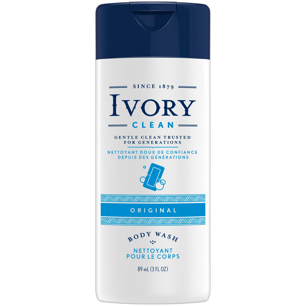 Ivory Original Scent Body Wash, 3 fl oz