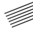 thumbnail image 1 of Unique Bargains Carbon Fiber Rod, 4mm x 100mm for RC Plane DIY Quadcopter Arm, 6 Pack, 1 of 1