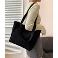 thumbnail image 3 of Kukuzhu Corduroy Tote Bags Women Large Shoulder Hobo Bags Handbags Purse Stylish Satchel Purses Handbag 2023, 3 of 7