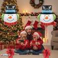 thumbnail image 3 of PMU Christmas Smiling Snowman 36in Mylar-Foil Balloon (1/pkg)Pkg/1, 3 of 9