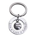 thumbnail image 2 of LIVE LOVE SOFTBALL KEYCHAIN, 2 of 2