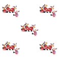 thumbnail image 3 of Moyic Marco de puerta de Navidad decoración colgante Navidad Tumbling Claus paredes ventanas esquina decoración DIY fiesta vacaciones Type2 NO2, 3 of 6
