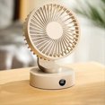 thumbnail image 5 of Ventilador de Escritorio Portátil Compacto, USB, Ajustable, para Uso Doméstico, con Pantalla Digital Inteligente, Novedad de Verano. Mini Ventilador Eléctrico C., 5 of 5