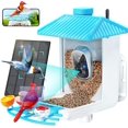 thumbnail image 1 of Comedero para pájaros Osoeri con cámara inteligente AI solar 1080P HD, 1 of 6