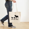 thumbnail image 4 of CafePress - Duck,Duck, Moose Tote Bag - Unisex Canvas Tote Bag, Beige, 1-Piece, 4 of 7