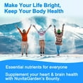 thumbnail image 4 of 3000mg Omega-3 Fish Oil with EPA & DHA - Promotes Brain & Heart Health - Non-GMO - 180 Softgels, 4 of 7