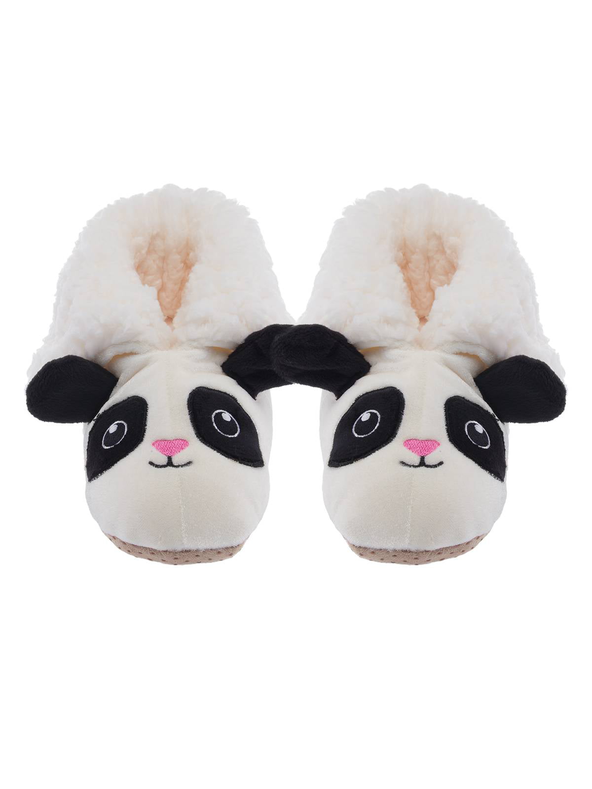 Girls 3D Novelty Plush Character Slippers Kids Mules Booties Shoes Xmas Gift 