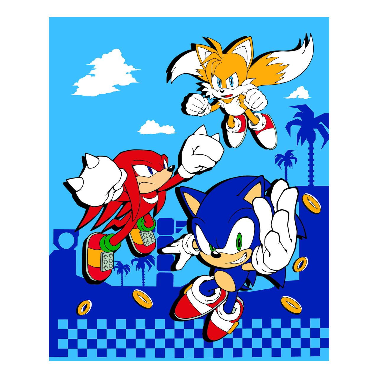 Sonic The Hedgehog Kids Surprise Box, 10Pc Bedding Edition