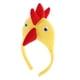 thumbnail image 2 of GOOHOCHY Divertida diadema de pollo para cosplay, accesorio para el pelo de animales, tocado único para fiestas, tocado de festival para disfraces y accesorios de fotos., 2 of 8