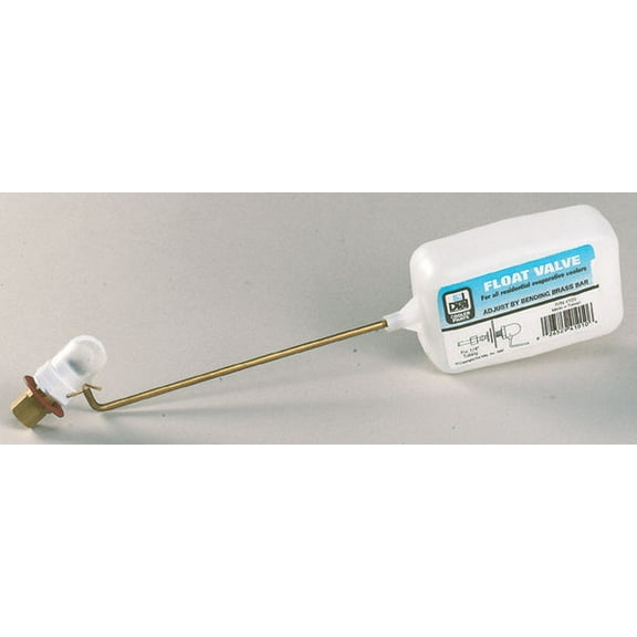 2Pc Dial 2 in. H X 2-9/32 in. W White Stainless Steel Evaporative Cooler Float Valve