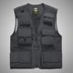 thumbnail image 5 of Chaleco de hombre Chaquetas de malla con bolsillos Cuello en V Sin mangas Trabajo al aire libre, 5 of 7