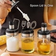 thumbnail image 1 of 1 Pcs Seasoning Container Oil Honey Dispenser Bottle With Brush Honey Rod Multifunctional Seasoning, 1 of 2