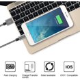thumbnail image 3 of Phone Charger 6FT Nylon Braided USB Charging & Syncing Cable Compatible with Phone 11 Pro Max 11 Pro 11 XS MAX XR X 8 8 Plus 7 7 Plus 6s 6s Plus 6 6 Plus and More, 3 of 5