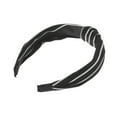 thumbnail image 5 of Unique Bargains 1 Pc Fashion Stripe Pattern Headbands for Women Black, 5 of 6