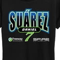 thumbnail image 2 of NASCAR - Daniel Suárez Spire No. 7 - Women's Short Sleeve Graphic T-Shirt, 2 of 3