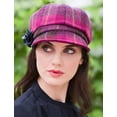 thumbnail image 5 of Mucros Weavers Irish Women's 100% Wool Tweed Newsboy Hat Made in Ireland, 5 of 13