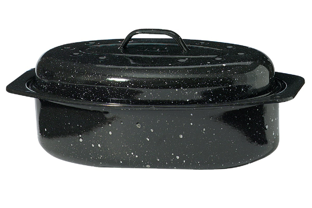 Cinsa USA GraniteWare Covered Roaster Pan 7 Lb.