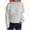 White-Sweater, variant on Qetyuw Oversized Sweater for Women Zip Down Hem Long Sleeve Loose Fit Pullover Jumper Chunky Casual Crew Neck Sweaters