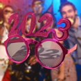 thumbnail image 6 of 2023 Funny Glasses New Year Photo Glasses for Celebrations Adults Children's Night Out Party Supplies Decorations Rose, 6 of 8