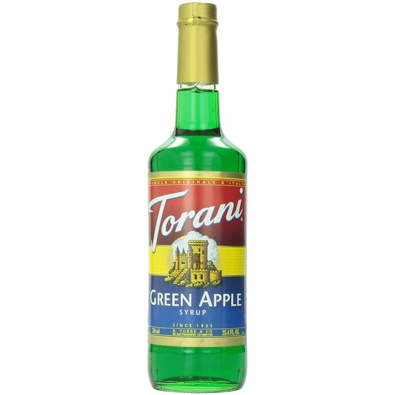 Torani Green Apple Syrup, 750 mL