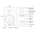 thumbnail image 3 of Fluance Ai61 - Altavoces estéreo de 2 vías 2.0 con controladores de 6.5 pulgadas, amplificador de 12, 3 of 9