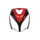 thumbnail image 1 of Cubierta Frontal Rojo Con Negro Para Xs150 Negro 2017 De 2018 Italika Original, 1 of 3