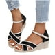 thumbnail image 4 of Sandalias de verano para mujer, sandalias informales para mujer, sandalias de playa romanas Wmkox8yii nm9855, 4 of 5