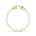 thumbnail image 2 of ANGARA Natural Semi Solitaire Diamond Bypass Ring in 14K Yellow Gold for Women (Size-5.1mm| Color-H| Clarity-SI2) | April Birthstone, Anniversary, Jewelry Gift for Women | Natural Diamond Ring, 2 of 10
