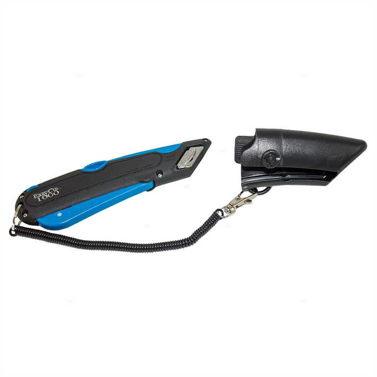 Self-Retracting Safety Knife with Holster