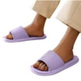 thumbnail image 4 of USSUMA House Slippers for Woman Unisex Fashion Casual Home Lightweight Indoor and Outdoor Wear Spring and Summer New Flat Slippers Wide Width Comfort Slides Shop Savings, 4 of 4