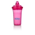thumbnail image 3 of Nuby No Spill Cup With Reversible Valve, 9 Ounce, Pink, 3 of 3