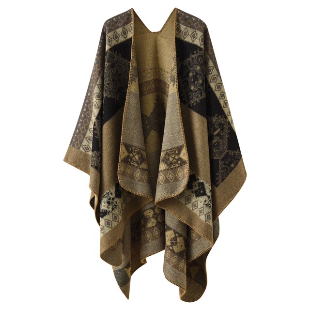 DPTALR Foulard Rétro à Carreaux Automne et Hiver pour Femmes Protection contre le Froid et la Chaleur