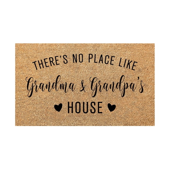 Hearth & Gear Tapis de Porte Grand-Père pour Grands-Parents et Grand-Père Grand-Mère Tapis de Porte de Qualité Drôle Tapis d'Entrée pour Porte Couverture Moelleuse Chambre