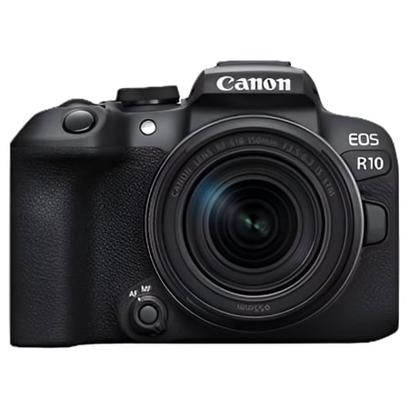 Canon EOS R10 24.2 Megapixel Mirrorless Camera with Lens 0.71 5.91 (Sold without manufacturer warranty)