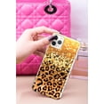 thumbnail image 3 of FINCIBO Soft TPU Clear Case Slim Cover for Apple iPhone 11 Pro Max 6.5" 2019 (NOT FIT iPhone Pro 5.8 inch or Apple iPhone 11 6.1 inch), Gold Glitter Sparkle With Black Yellow Glitter Leopard, 3 of 3
