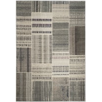 SAFAVIEH Monaco Eanna Geometric Area Rug, Grey/Multi, 5'1" x 7'7"