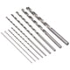 thumbnail image 5 of Brocas Para metal ANGGREK Broca Helicoidal 9 Piezas Acero de alta velocidad Extra Largo Para Plástico madera, 5 of 8