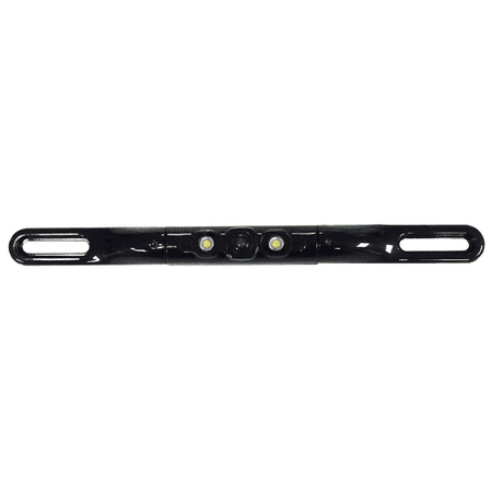 BOYO VTL422HDL - Bar-Type License Plate HD Backup Camera with LED Lights (Black)