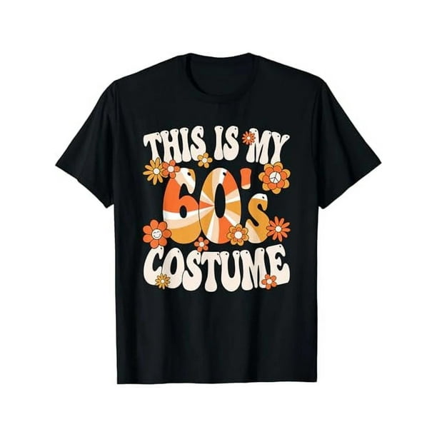 70s Hippie Themed Party outfit for Women T-Shirt, Short Sleeeves and Round Neck T-shirt